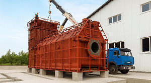 ООО МКЗ «Энергетик» изготовил и отгрузил водогрейный котел КВ-ГМ-30-150(Е) тепловой производительностью 30 Гкал/час