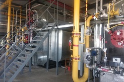 The launch of boilers of the industrial boiler enterprise of OJSC “Albertin”